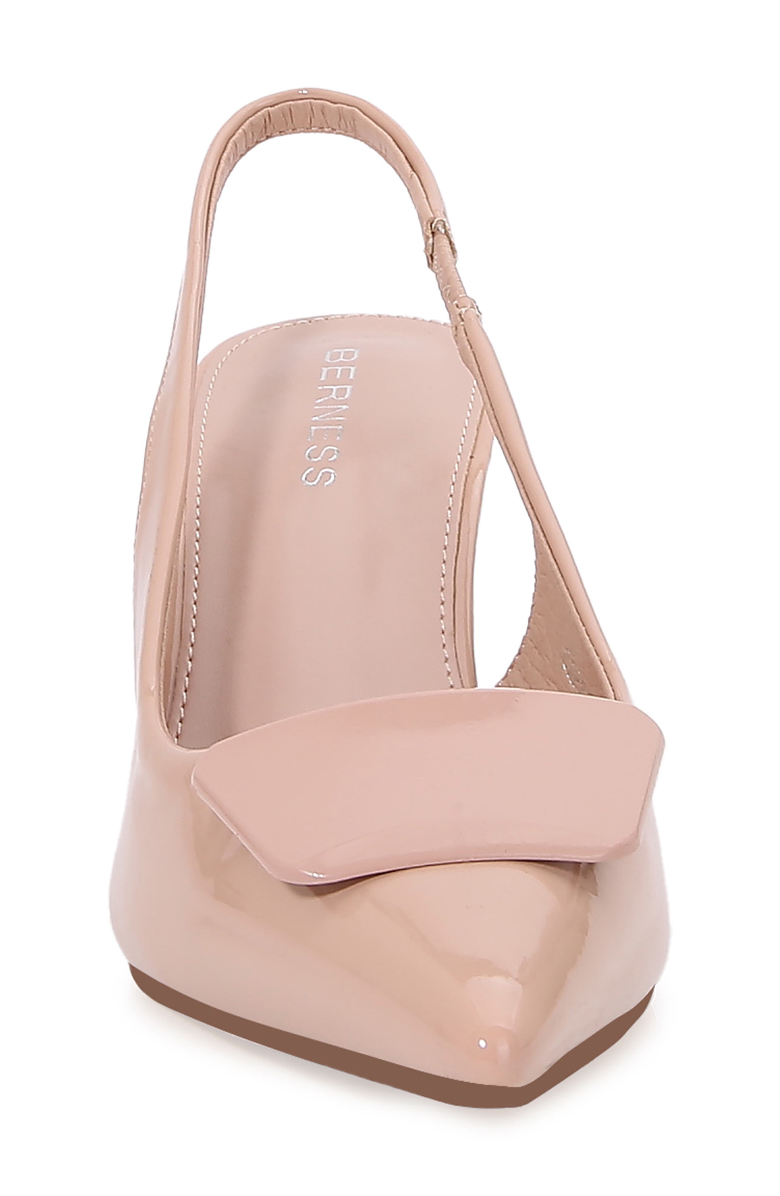 Capri Slingback Pump, Alternate, color, DARK BEIGE