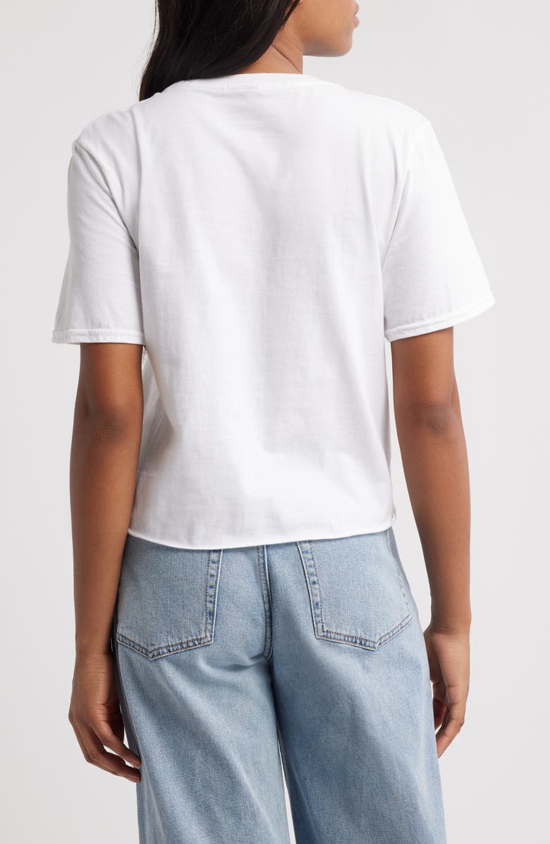 Philcos New York Crop Cotton Graphic T-Shirt, Alternate, color,