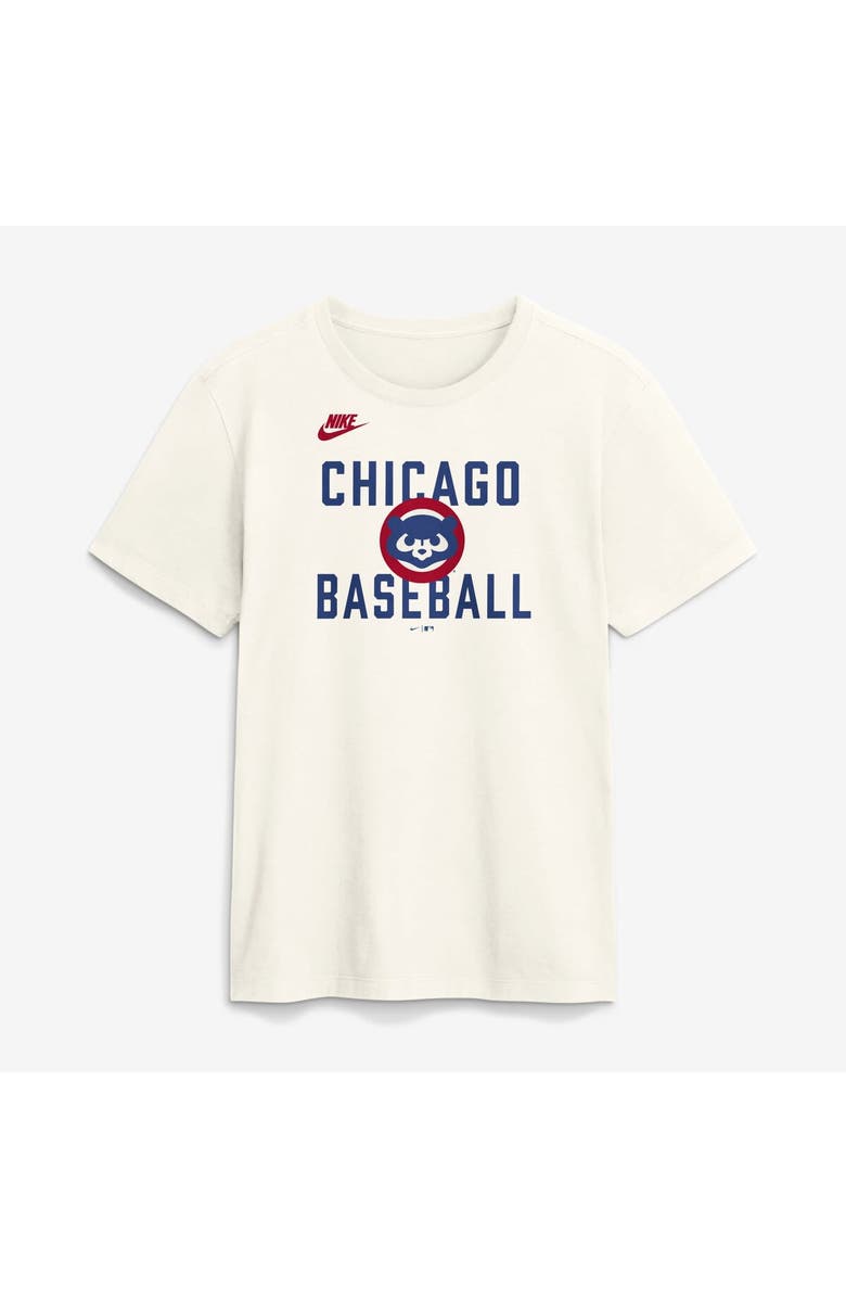 Nike Men's Nike Cream Chicago Cubs Cooperstown Collection ‘70s Inspired T-Shirt, Alternate, color, Cream