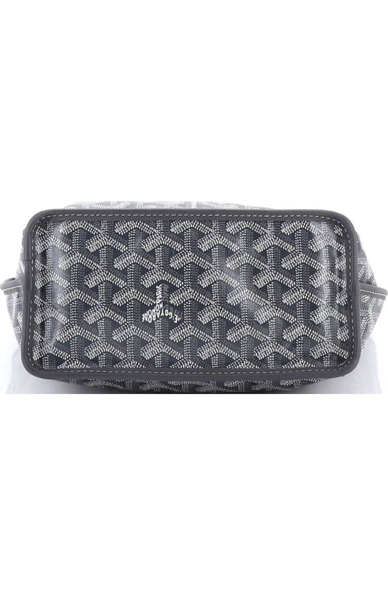 Pre-Owned Goyard Anjou Reversible Tote Coated Canvas Mini, Alternate, color, Gray