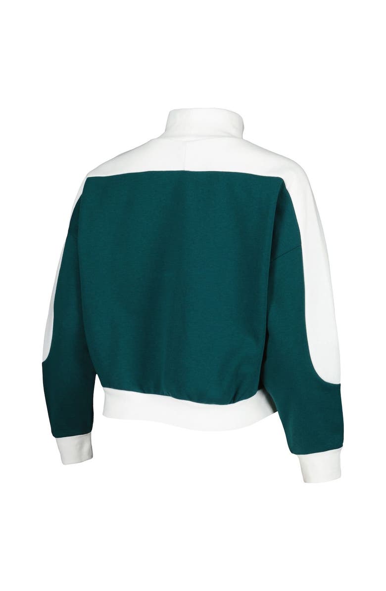 GAMEDAY COUTURE Women's Gameday Couture Green Michigan State Spartans Make it a Mock Sporty Pullover Sweatshirt, Alternate, color, 