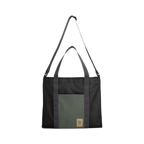 Topo Designs Mountain Essential Tote, Main, color, Black/Neutral