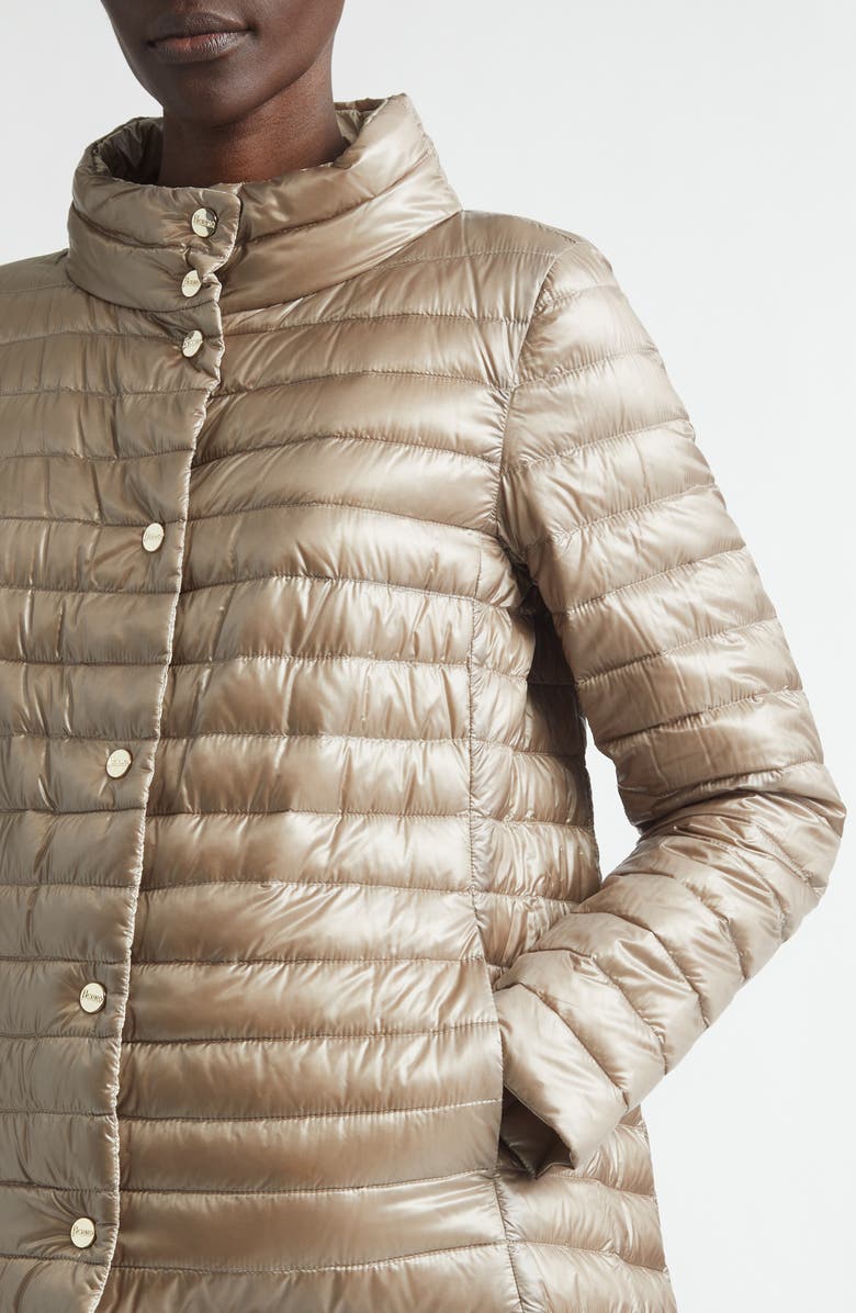 Herno Ultralight Reversible Down Puffer Jacket, Alternate, color, Taupe To Chantilly