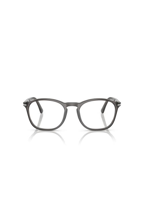 Persol 52mm Square Optical Glasses In Black