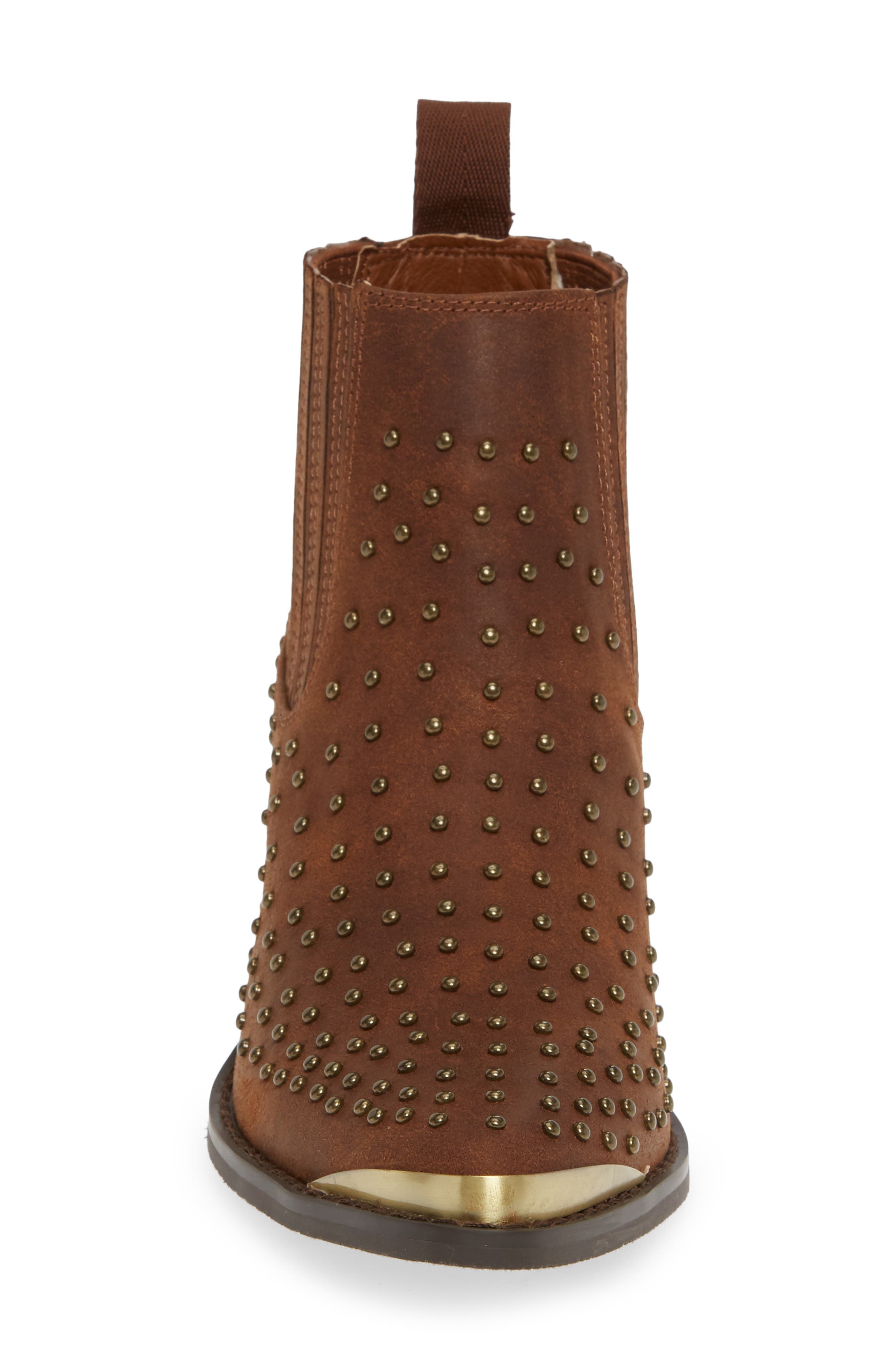 Very Volatile Alona Studded Bootie, Alternate, color, 