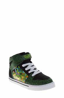 JOSMO Kids' Teenage Mutant Ninja Turtles High Top Canvas Sneaker