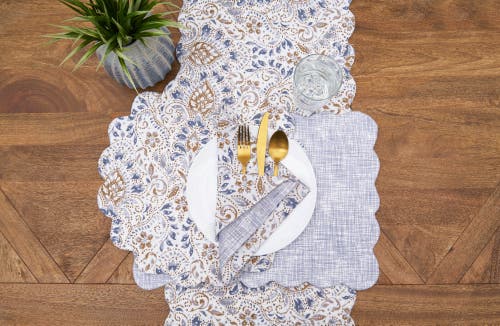 C & F Home C&f Home Selma Round Placemats Set Of 6, 17" In Multi