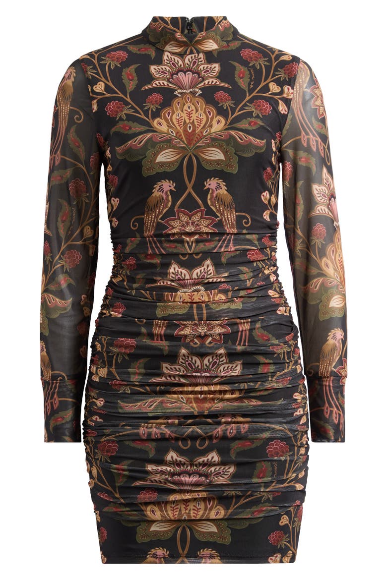 berry garden long sleeve dress FARM Rio Berry Garden Maxi Dress