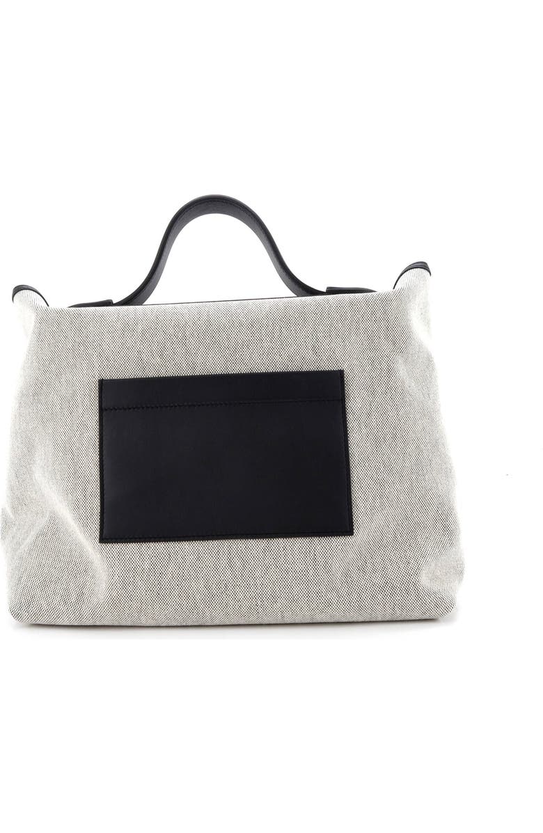 Pre-Owned Hermes 24/24 Bag Canvas and Swift 35, Alternate, color, Noir