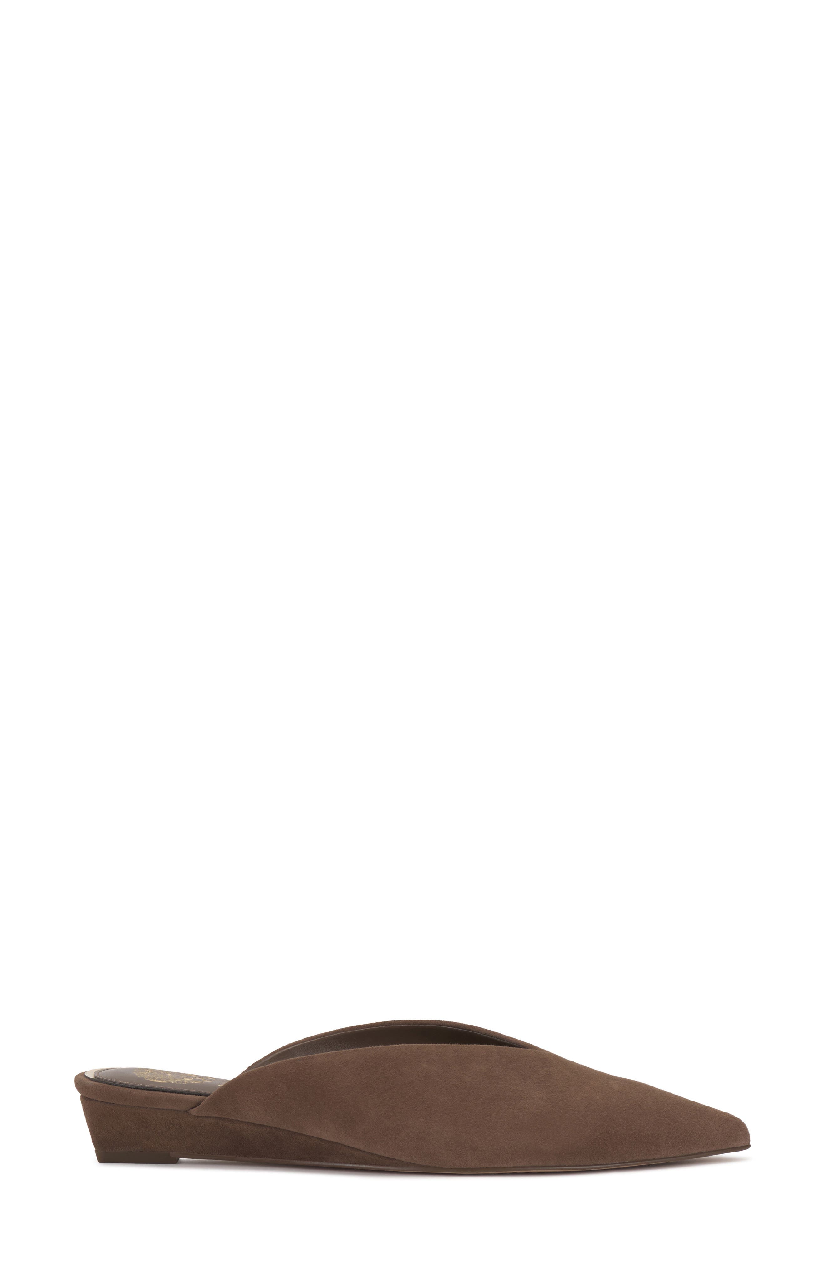 Vinia Pointed Toe Wedge Mule, Alternate, color, TOASTED TAUPE
