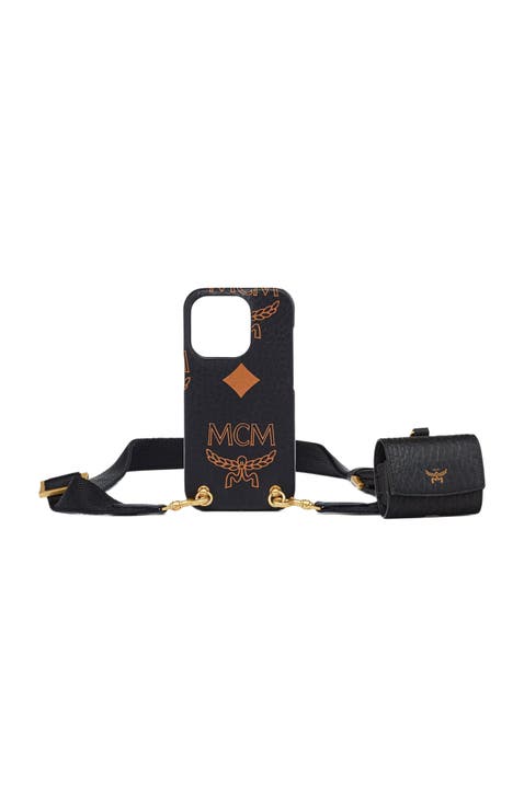 iPhone 15 Pro Case w/ AirPods Pro Charm in Maxi Visetos