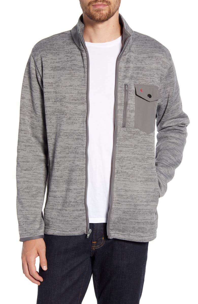 Criquet Fleece Zip Jacket, Main, color, 