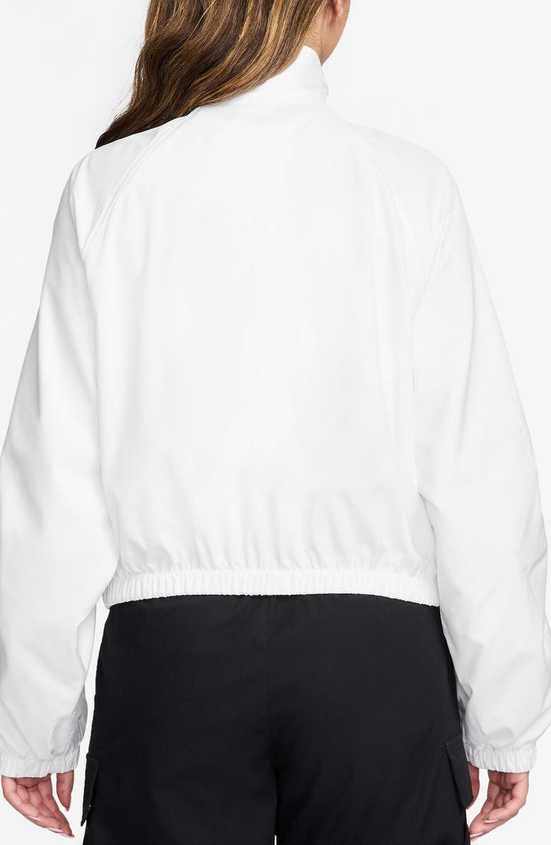 Nike Classic UV Track Jacket, Alternate, color, White/ Black