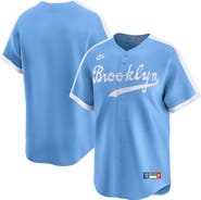 Nike Men's Nike Light Blue Brooklyn Dodgers Cooperstown Collection Limited Jersey