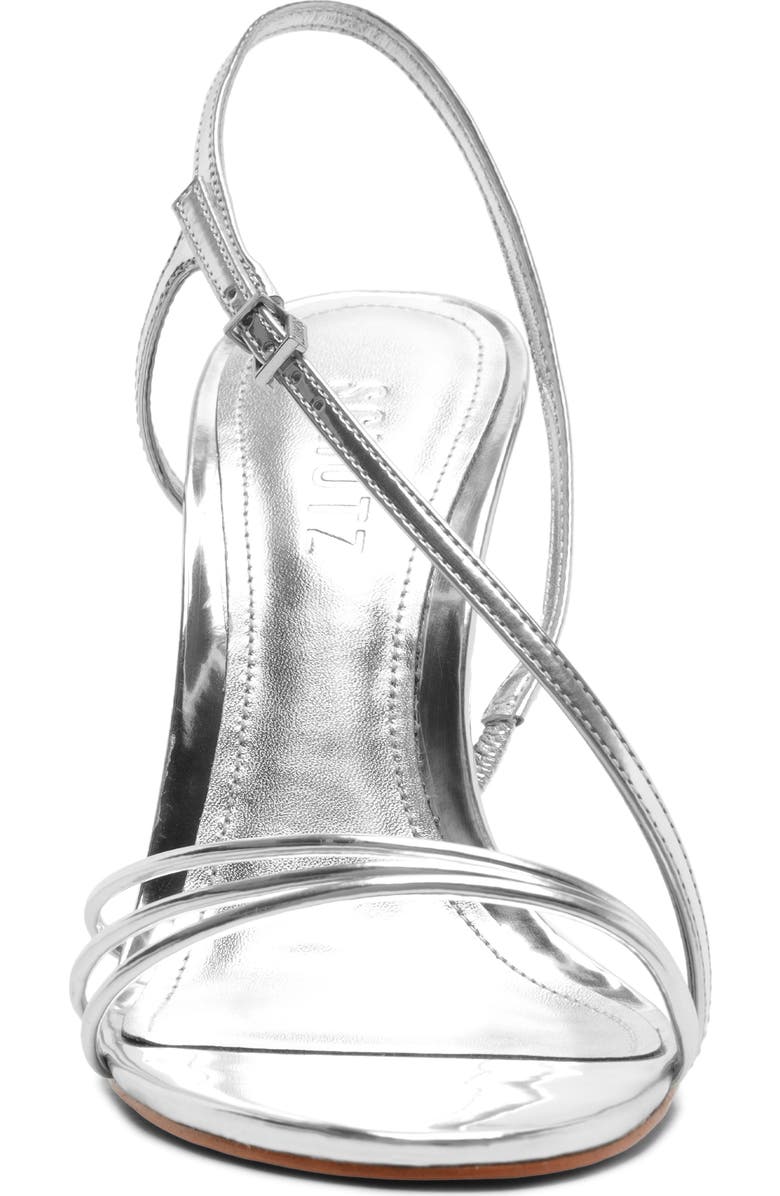 Schutz Inez Slingback Sandal, Alternate, color, Prata
