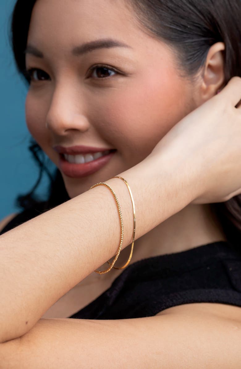 Bony Levy 14K Gold Snake Chain Bracelet, Alternate, color, 14K White Yellow Gold