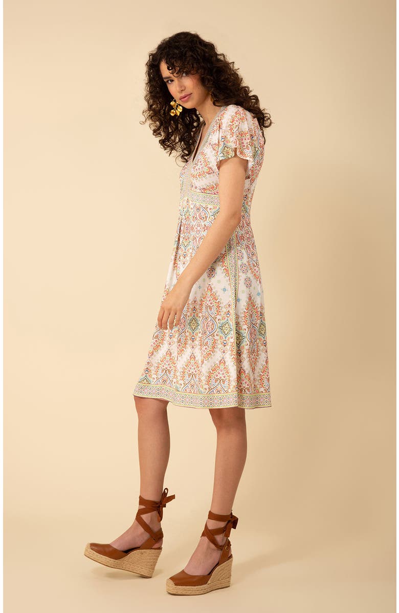 Hale Bob Elise Jersey Midi Dress, Alternate, color,