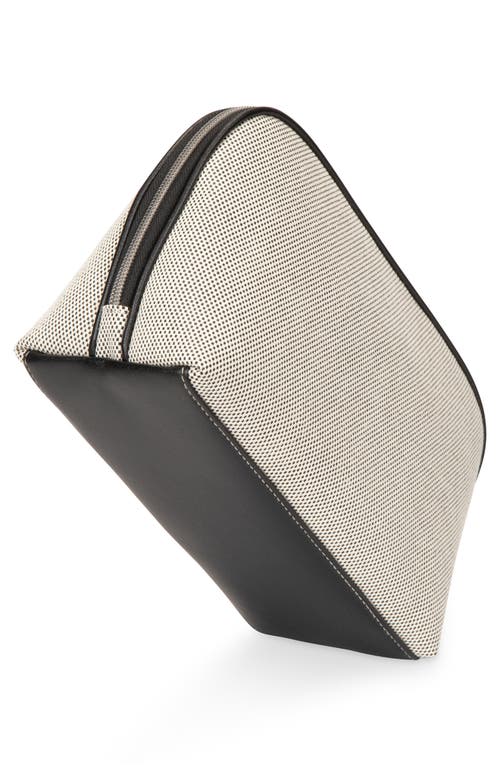 Stephanie Johnson Tropea Onyx Lola Makeup Bag In Black