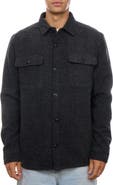 PX Knit Herringbone Shirt Jacket