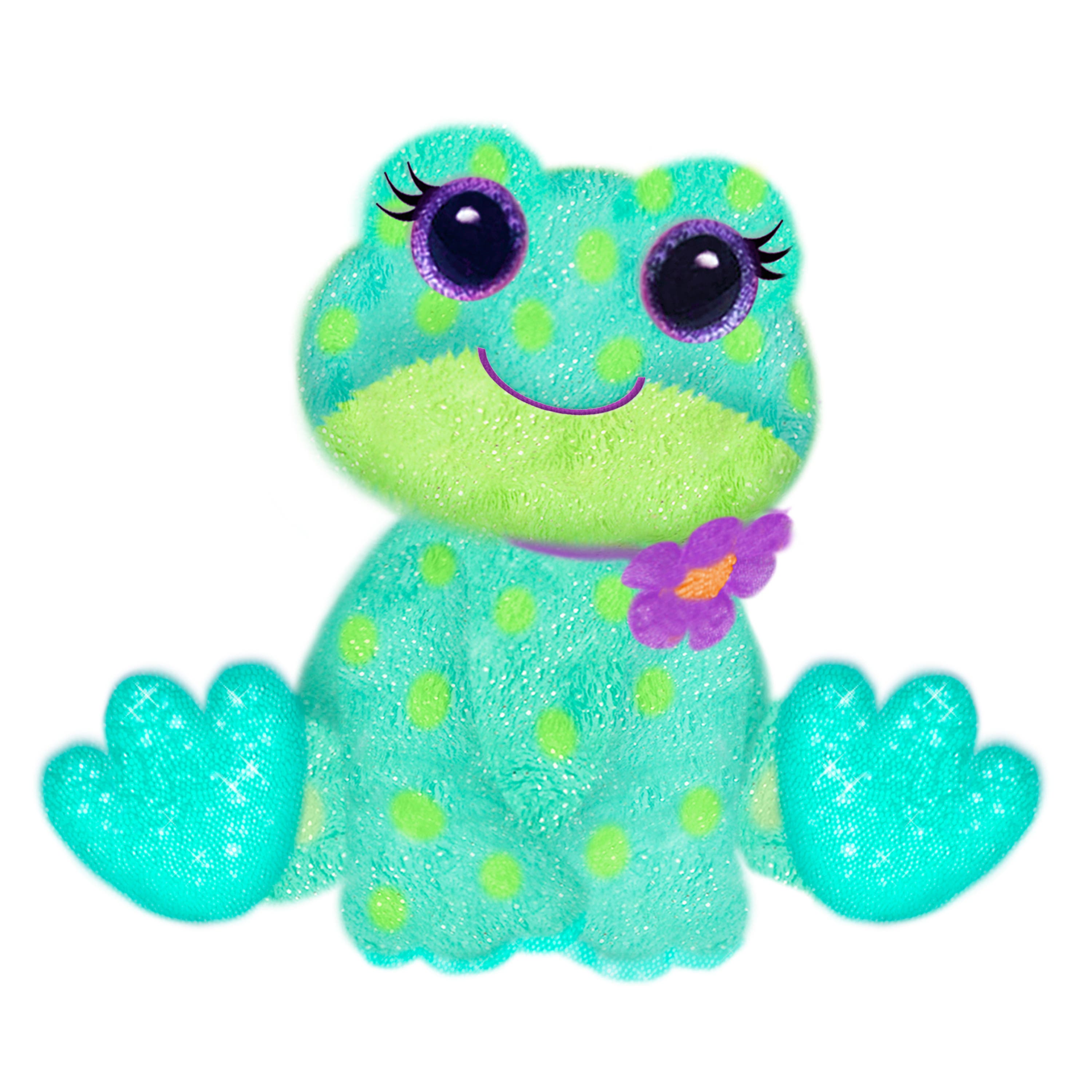 First & Main Fantazoo 10 Inch Plush, Felicia Frog in Multicolored 