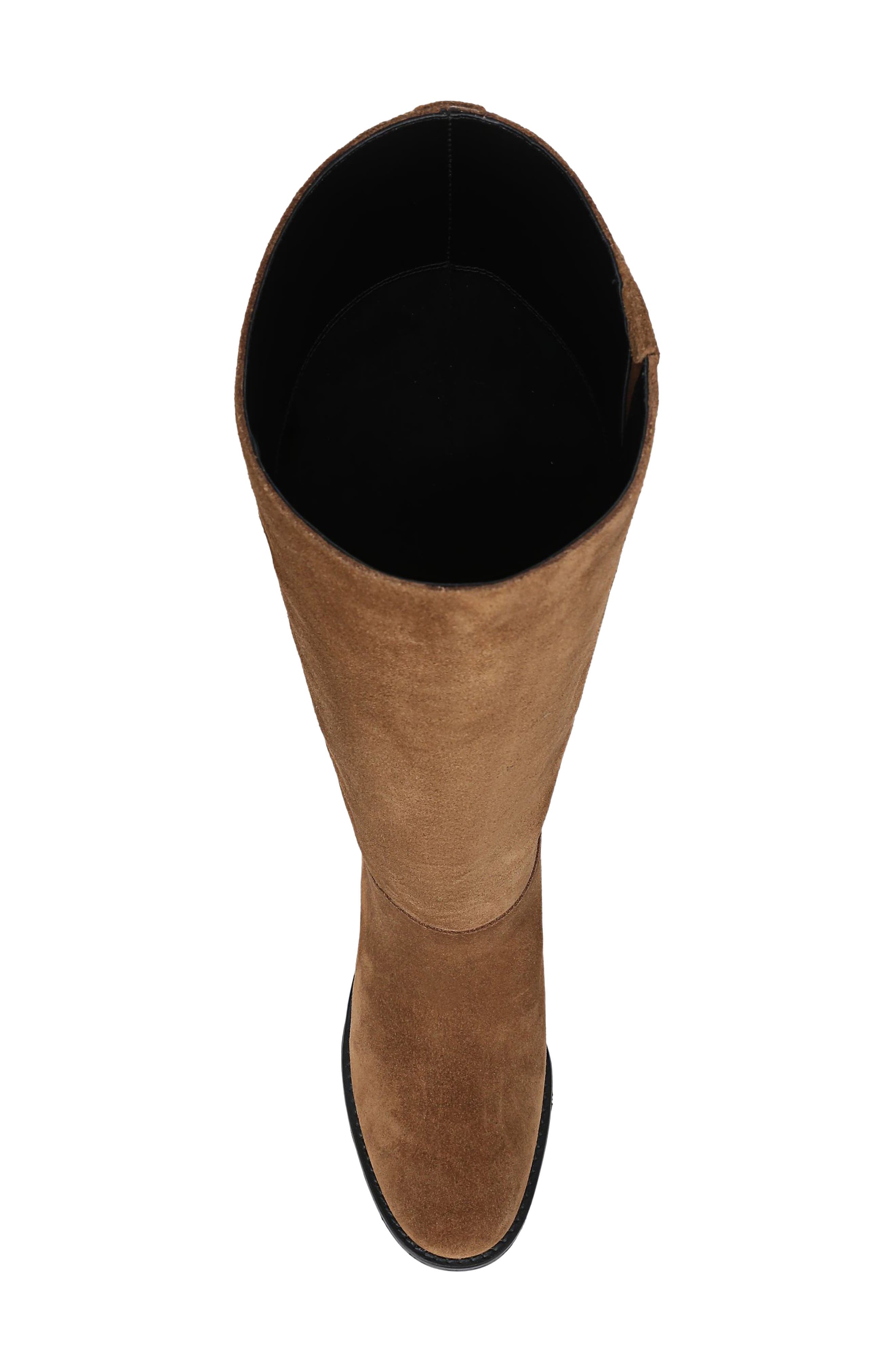 Pace Knee High Leather Boot, Alternate, color, ELMWOOD SPORT SUEDE
