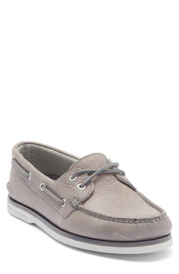 Sperry Gold Cup Authentic Original Two-eyelet Boat Shoe In Gray