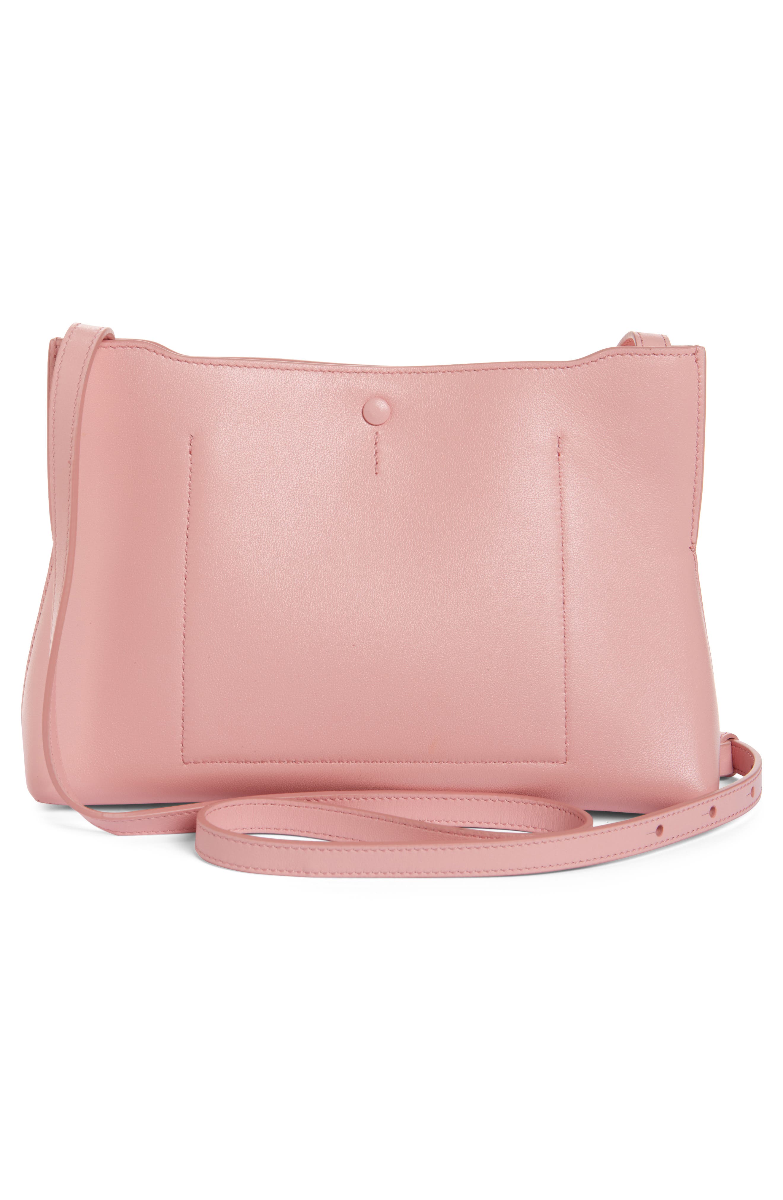 Day Pochette Leather Crossbody Bag, Alternate, color, FLAMINGO
