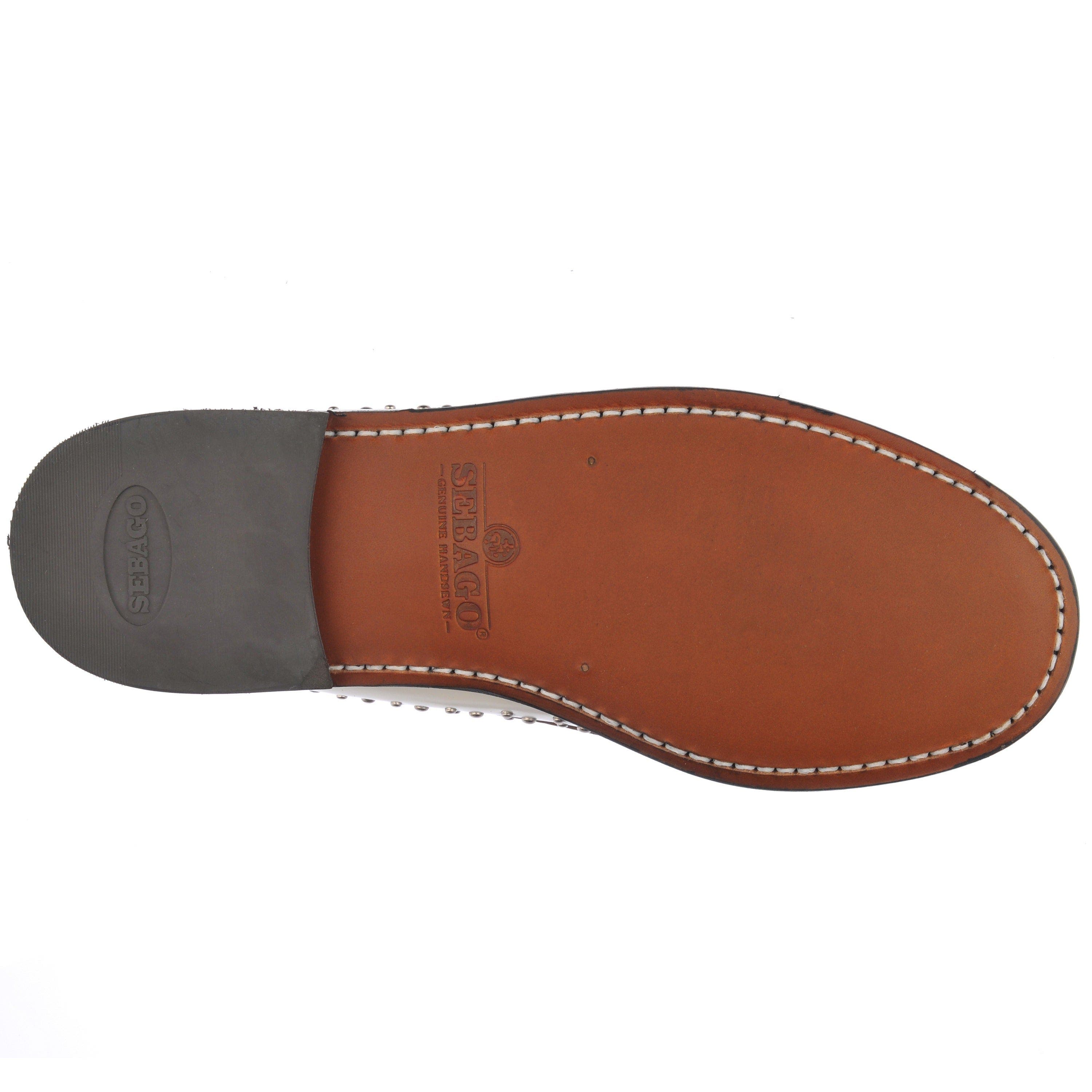 Sebago Dan Studs Loafer, Alternate, color, White