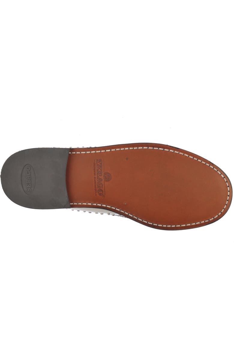 Sebago Dan Studs Loafer, Alternate, color, White