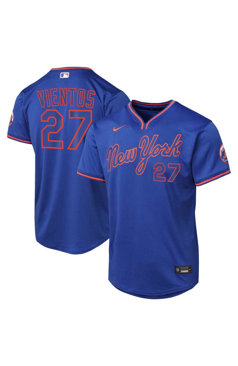 Nike Youth Nike Mark Vientos Royal New York Mets Alternate 2 Limited Jersey, Main, color, Royal