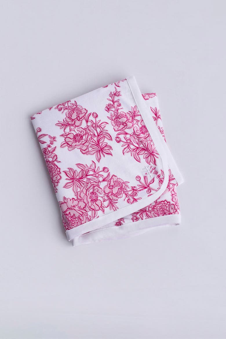 Baby's Batibou Sun Blanket, UPF 50+ Sun Protection, Alternate, color, Fuchsia Pink
