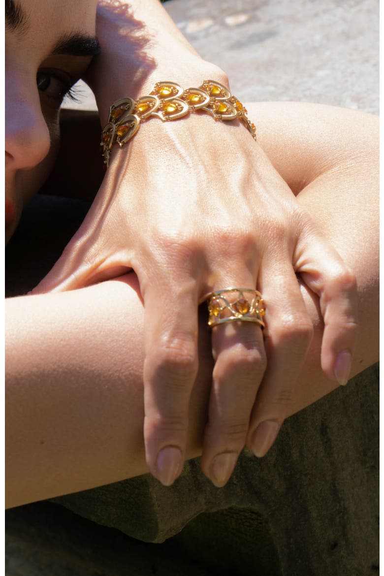 Celestial Waltz Ring, Alternate, color, Gold & Yellow