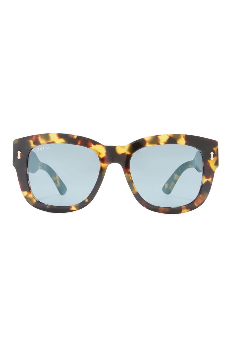 51mm Square Sunglasses, Main, color, HAVANA HAVANA GREY