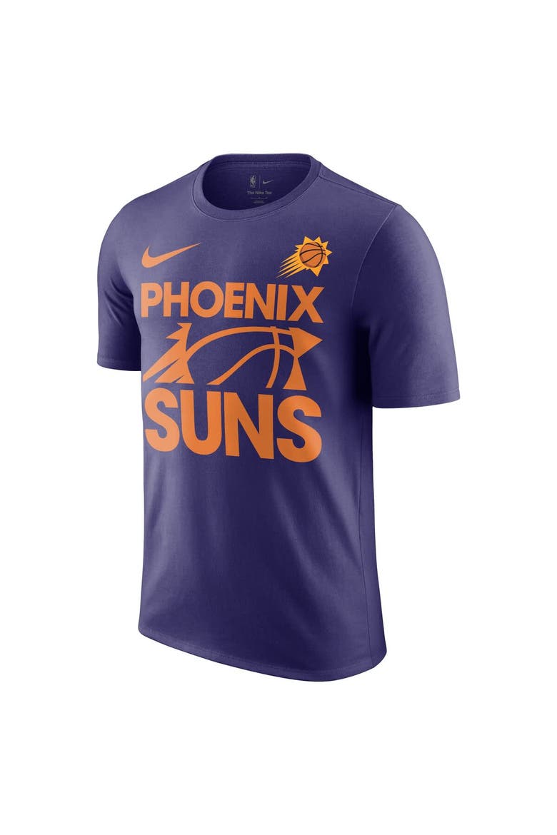 Men's Nike Purple Phoenix Suns Courtside This Is Our Year T-Shirt, Alternate, color, Purple