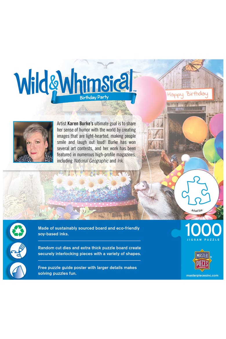 Birthday Party 1000 Piece Jigsaw Puzzle, Alternate, color, Multicolor