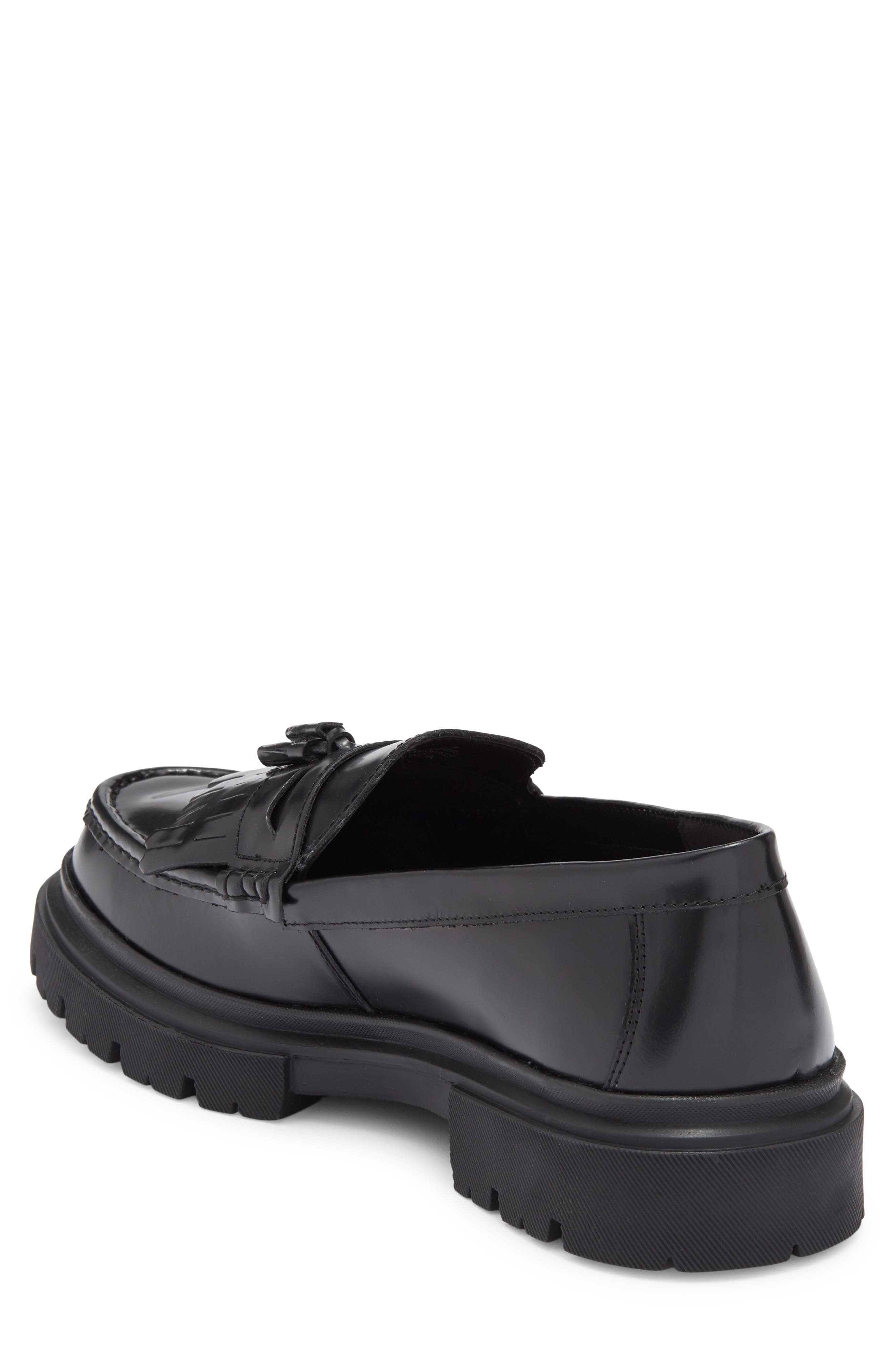 Steve Madden Zillah Penny Loafer, Alternate, color, Black Box