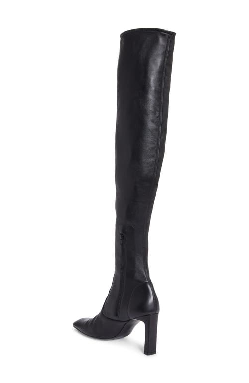Totême Toteme Over The Knee Stretch Boot In Black