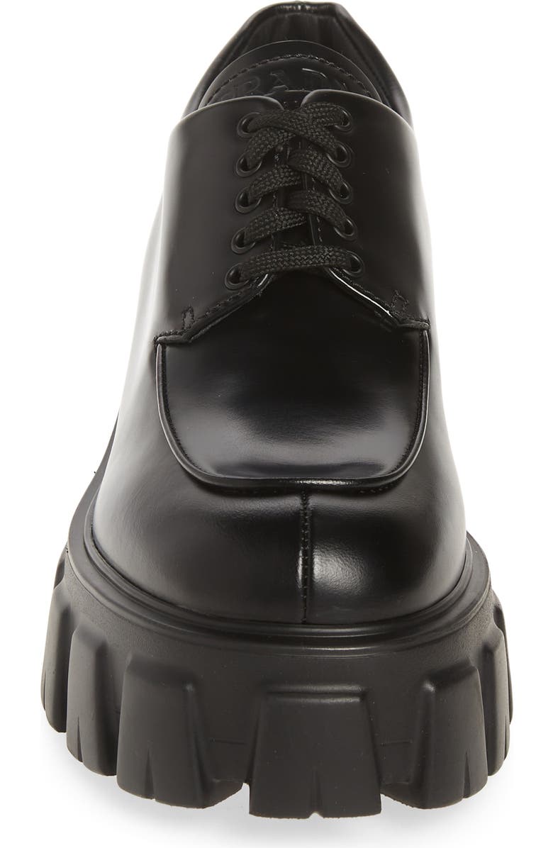 Prada Lug Sole Oxford, Alternate, color,
