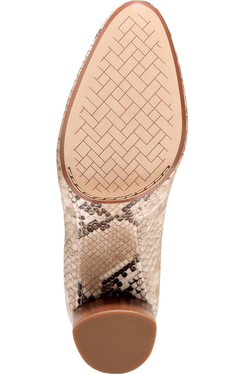 Cole Haan Nella Snakeskin Embossed Pump, Alternate, color, Mojave Snake Print Leather