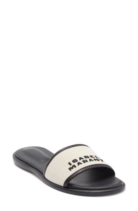 Vikee Logo Slide Sandal (Women)