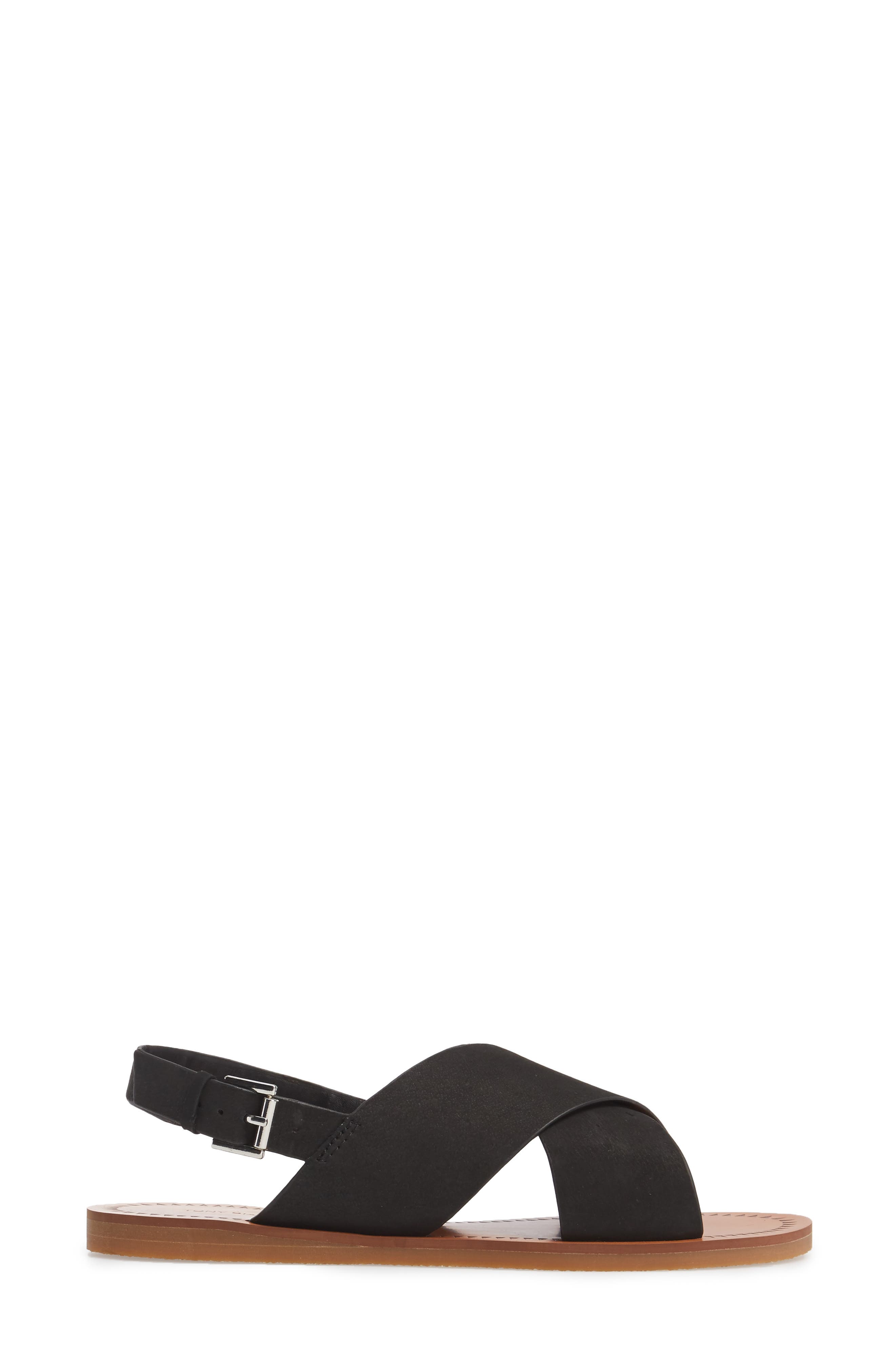 Tony Bianco Henri Cross Strap Sandal, Alternate, color, 