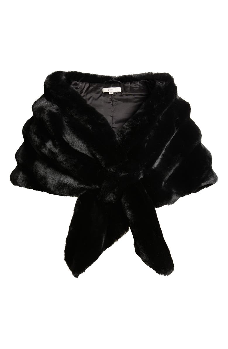 Et Ochs Pelted Faux Fur Stole, Alternate, color, 