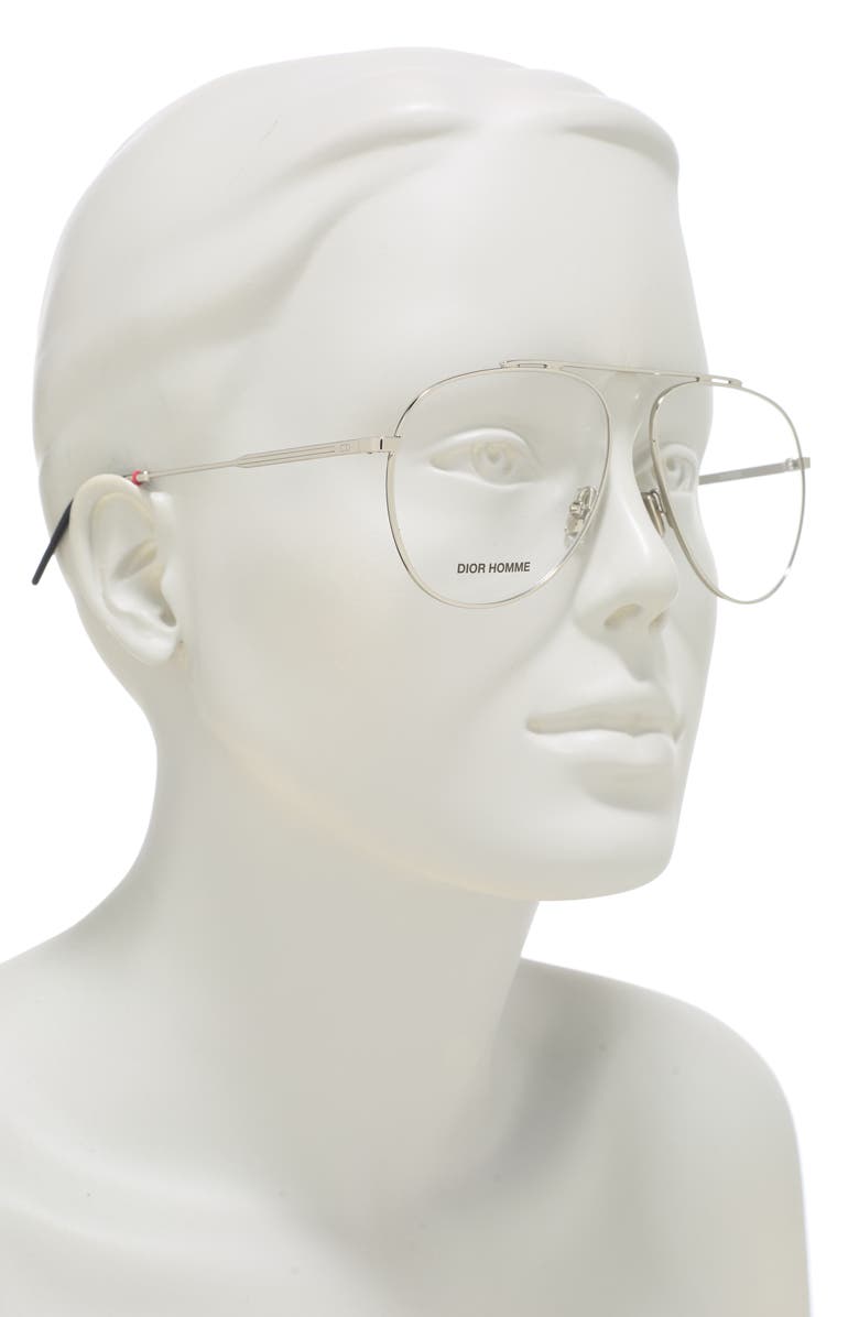 DIOR HOMME 59mm Aviator Optical Frames, Alternate, color,