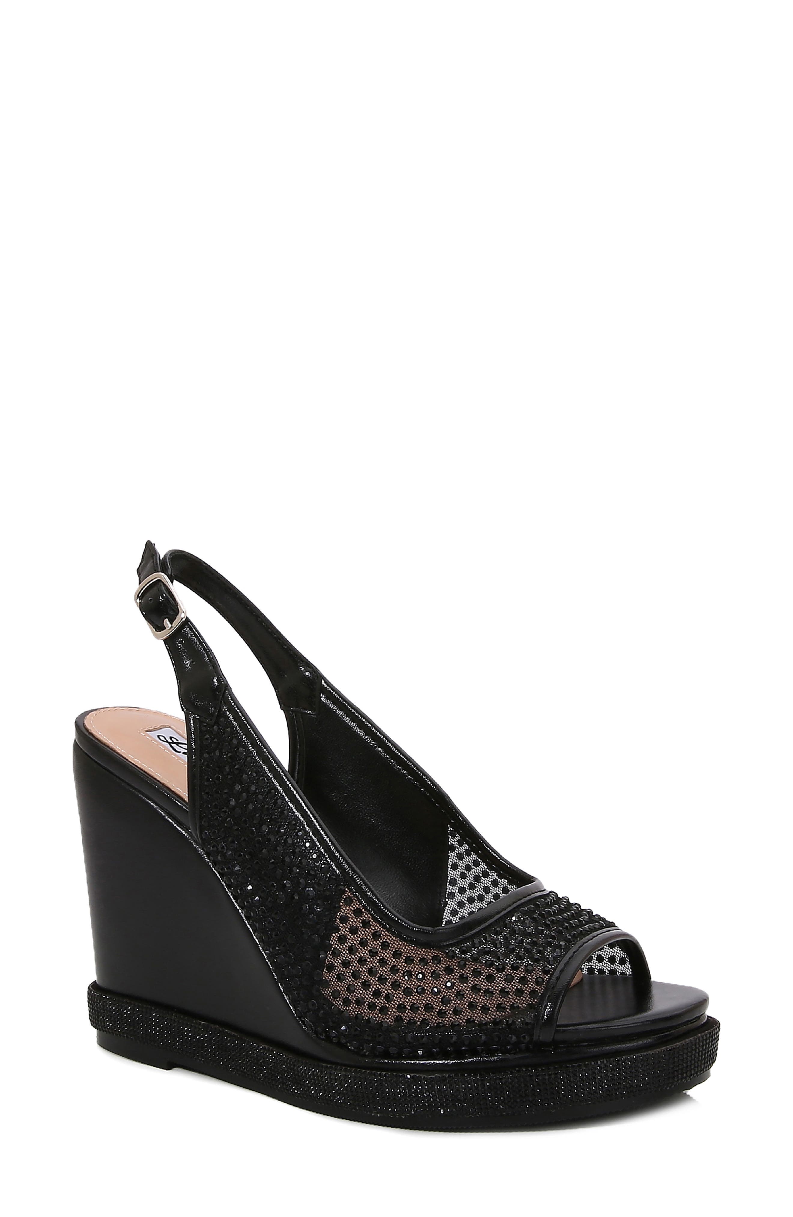 LADY COUTURE Belair Slingback Wedge Sandal, Main, color, 