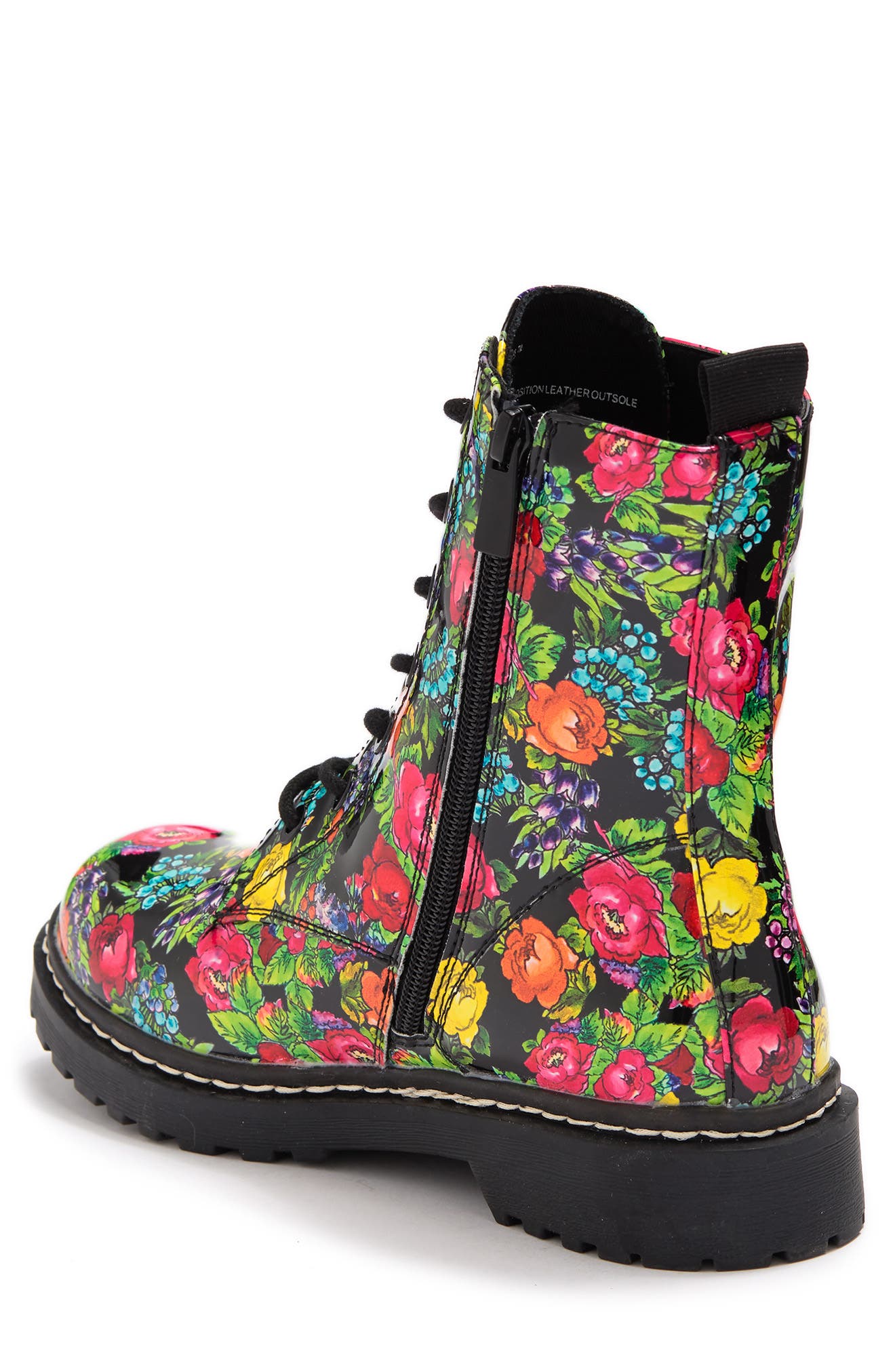 Betsey Johnson Elite Combat Boot, Alternate, color, 