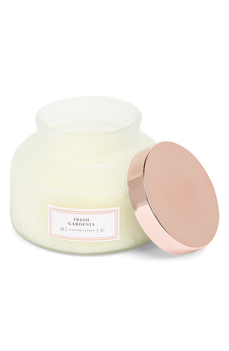 PORTOFINO CANDLES Garden Jar Candle - Fresh Gardenia, Main, color,