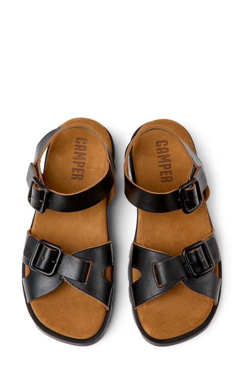 Camper Brutus Sandalen In Black