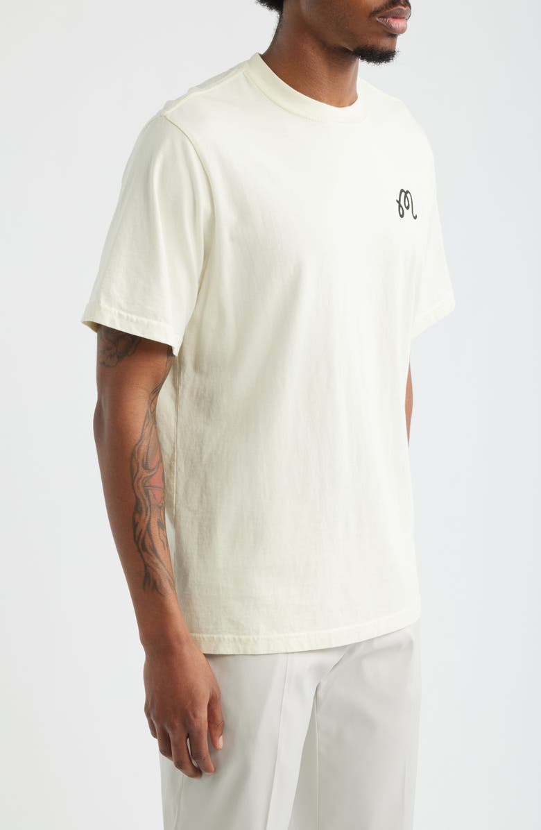 Malbon Golf Bermuda Origin Graphic T-Shirt, Alternate, color, Cream