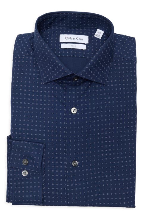 Slim Fit Stretch Dress Shirt