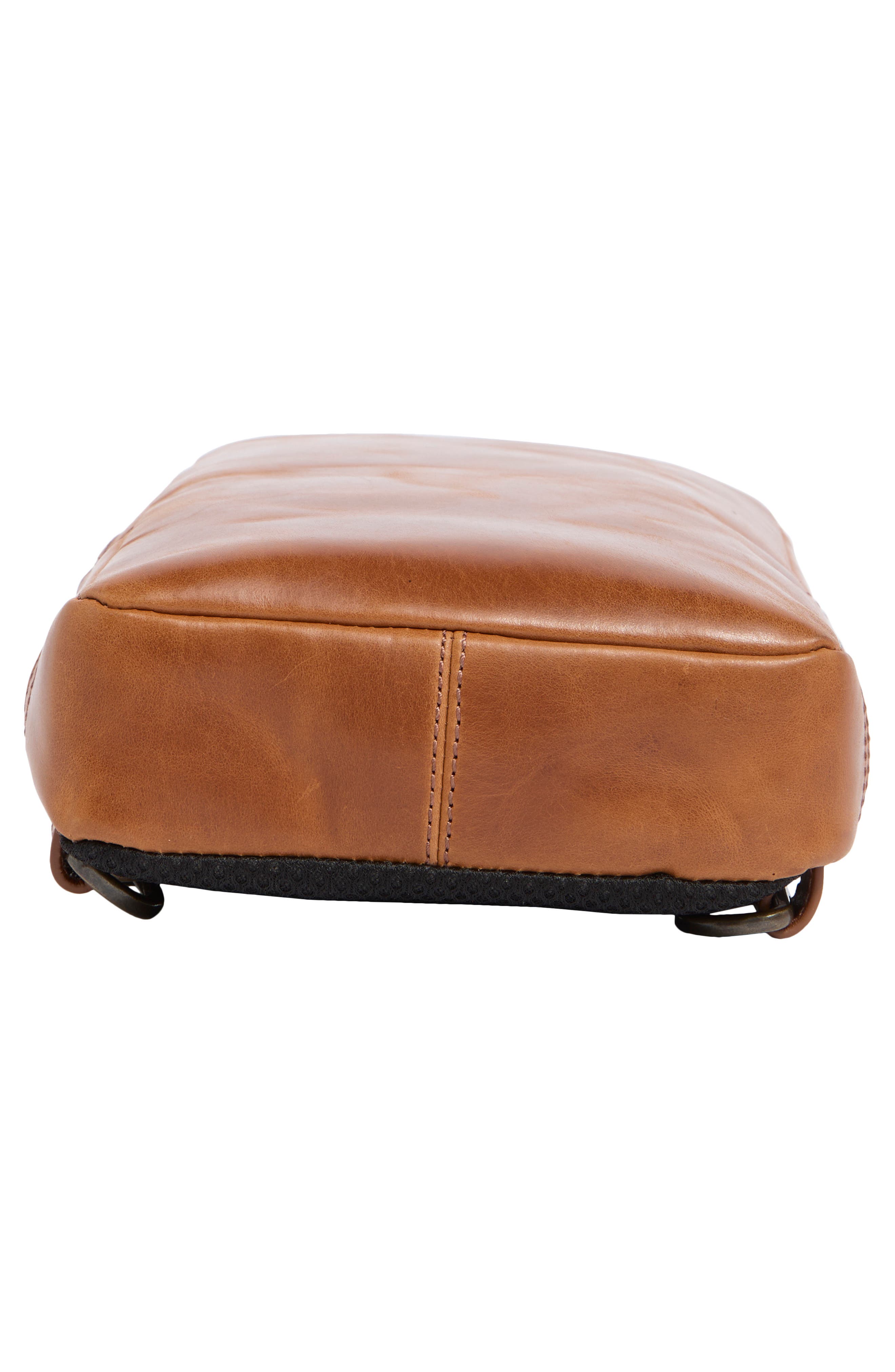 Hunter Glazed Sling Bag, Alternate, color, TAN